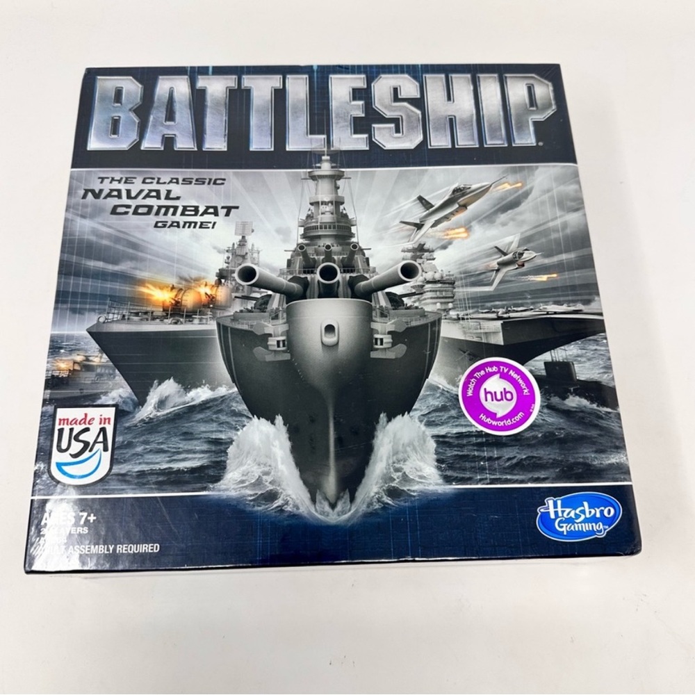 Battleship Game, by Hasbro Gaming, for Kids Ages 7 and up, for 2 Players